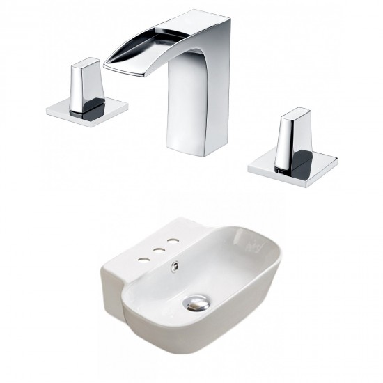 16.34-in. W Bathroom Vessel Sink Set_AI-33499