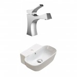 16.34-in. W Bathroom Vessel Sink Set_AI-33504