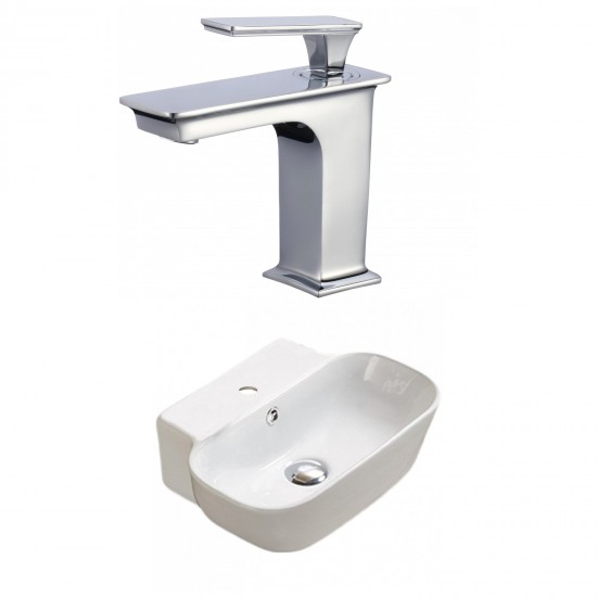 16.34-in. W Bathroom Vessel Sink Set_AI-33511