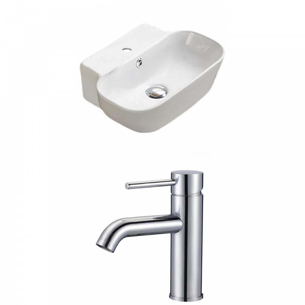 16.34-in. W Bathroom Vessel Sink Set_AI-33518
