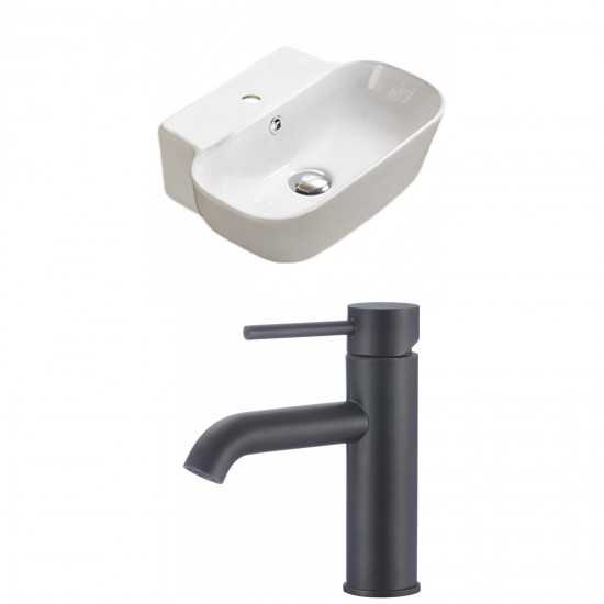 16.34-in. W Bathroom Vessel Sink Set_AI-33520