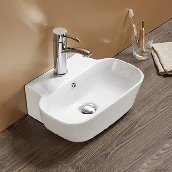 16.34-in. W Bathroom Vessel Sink Set_AI-33520