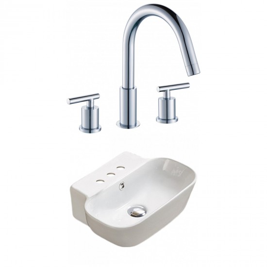 16.34-in. W Bathroom Vessel Sink Set_AI-33533