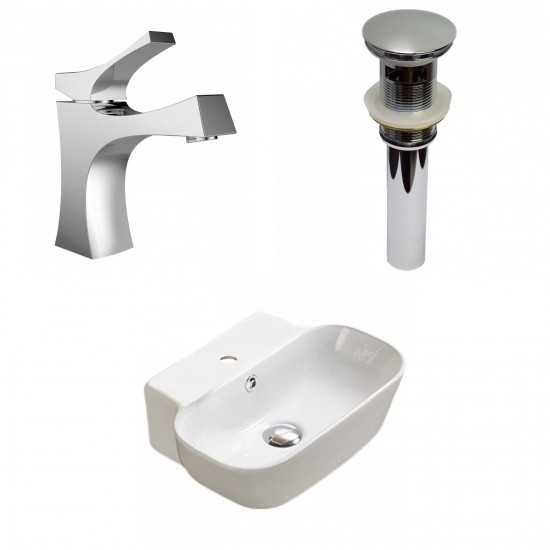 16.34-in. W Bathroom Vessel Sink Set_AI-33536