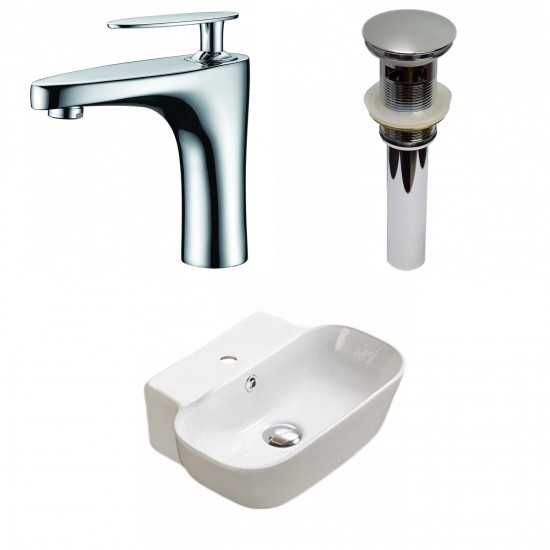 16.34-in. W Bathroom Vessel Sink Set_AI-33538