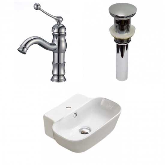 16.34-in. W Bathroom Vessel Sink Set_AI-33541