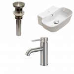 16.34-in. W Bathroom Vessel Sink Set_AI-33549