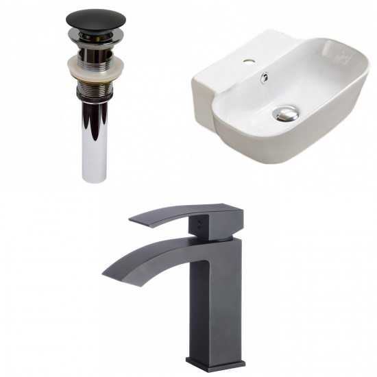 16.34-in. W Bathroom Vessel Sink Set_AI-33554