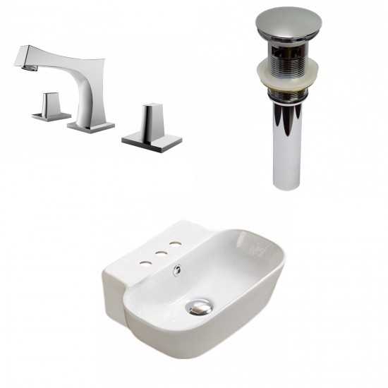 16.34-in. W Bathroom Vessel Sink Set_AI-33558