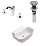 16.34-in. W Bathroom Vessel Sink Set_AI-33561