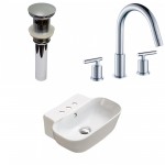 16.34-in. W Bathroom Vessel Sink Set_AI-33563