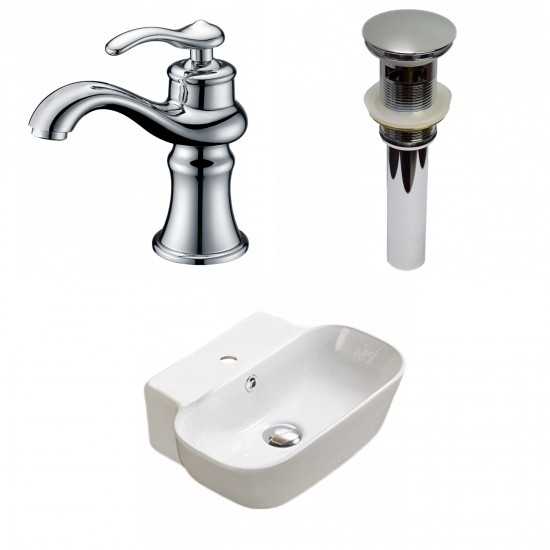 16.34-in. W Bathroom Vessel Sink Set_AI-33565