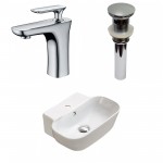 16.34-in. W Bathroom Vessel Sink Set_AI-33567