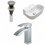 16.34-in. W Bathroom Vessel Sink Set_AI-33581