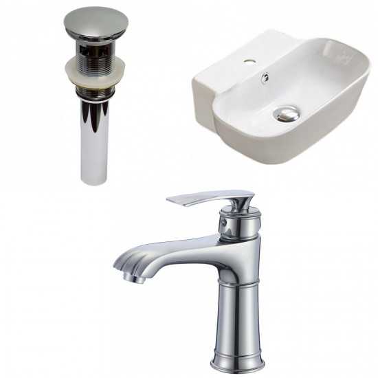 16.34-in. W Bathroom Vessel Sink Set_AI-33584