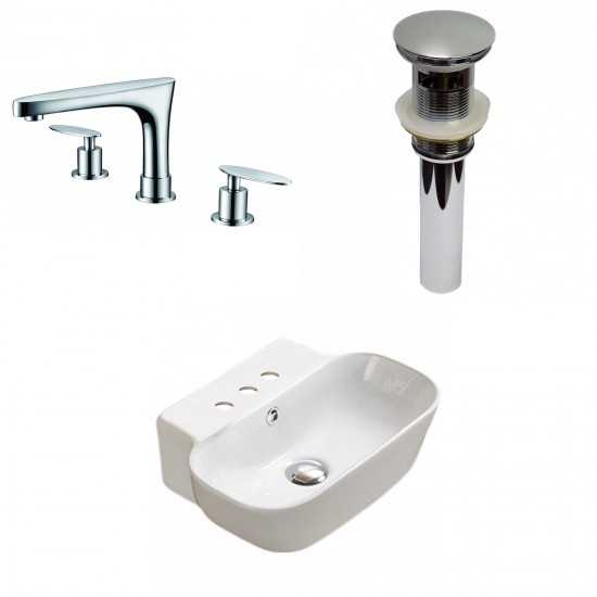 16.34-in. W Bathroom Vessel Sink Set_AI-33588