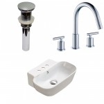 16.34-in. W Bathroom Vessel Sink Set_AI-33591