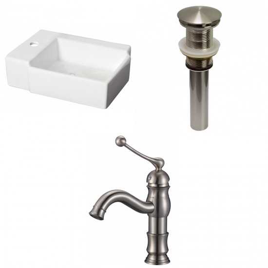 16.25-in. W Bathroom Vessel Sink Set_AI-33596