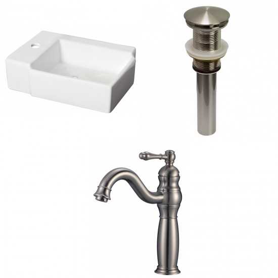 16.25-in. W Bathroom Vessel Sink Set_AI-33599