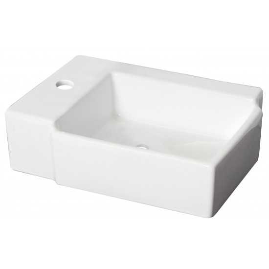 16.25-in. W Bathroom Vessel Sink Set_AI-33602