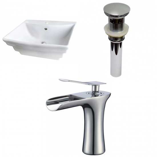 19.75-in. W Bathroom Vessel Sink Set_AI-33710