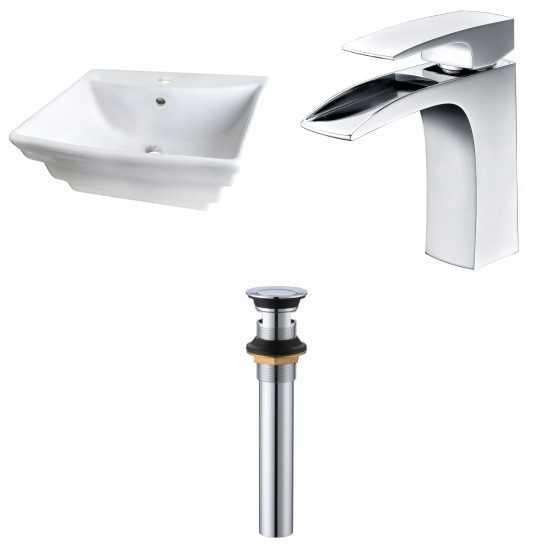 19.75-in. W Bathroom Vessel Sink Set_AI-33716