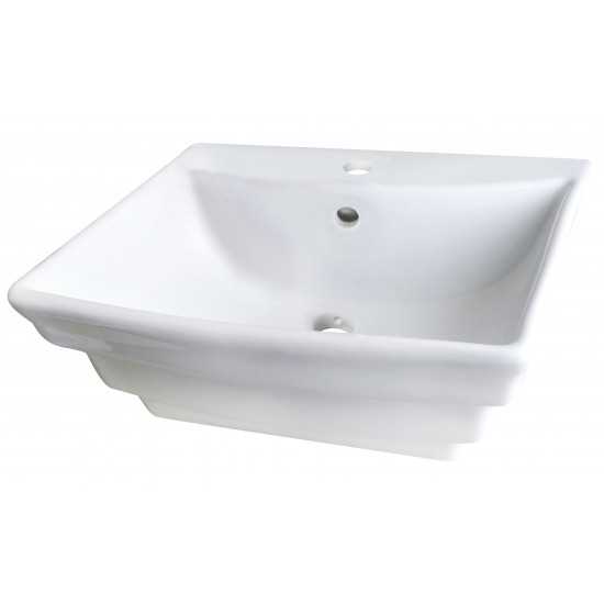 19.75-in. W Bathroom Vessel Sink Set_AI-33716