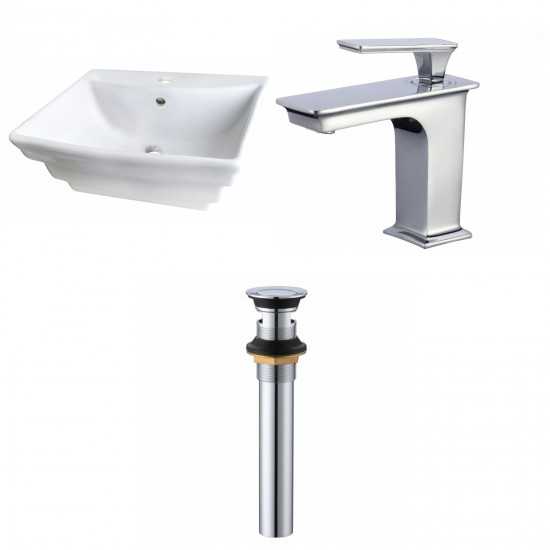 19.75-in. W Bathroom Vessel Sink Set_AI-33719