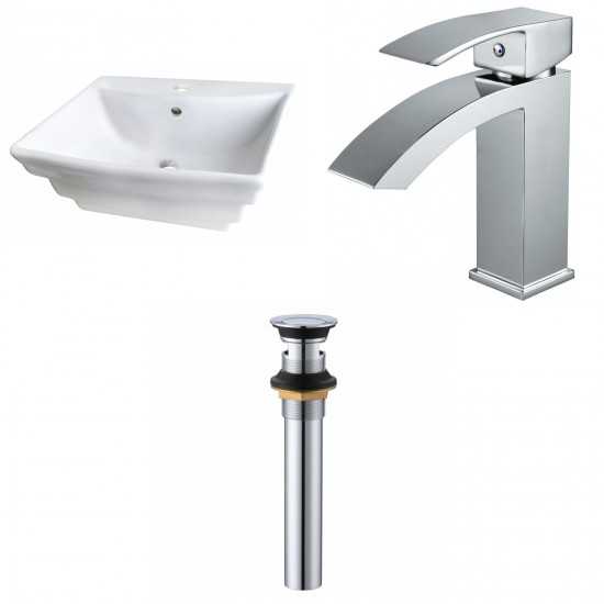 19.75-in. W Bathroom Vessel Sink Set_AI-33721