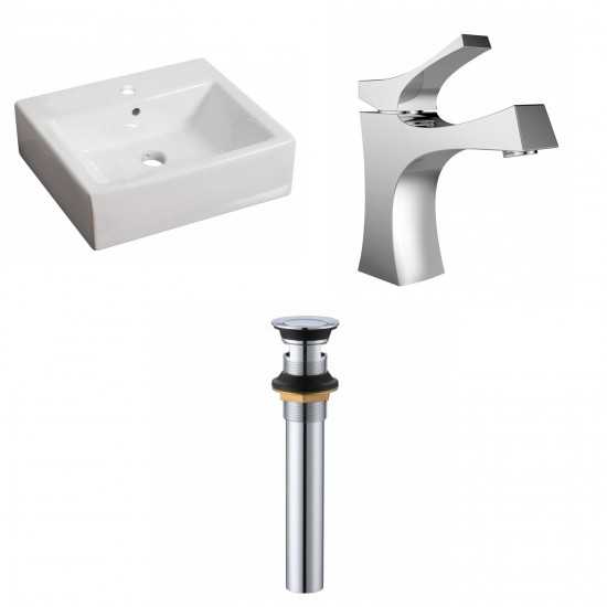 21-in. W Bathroom Vessel Sink Set_AI-33748