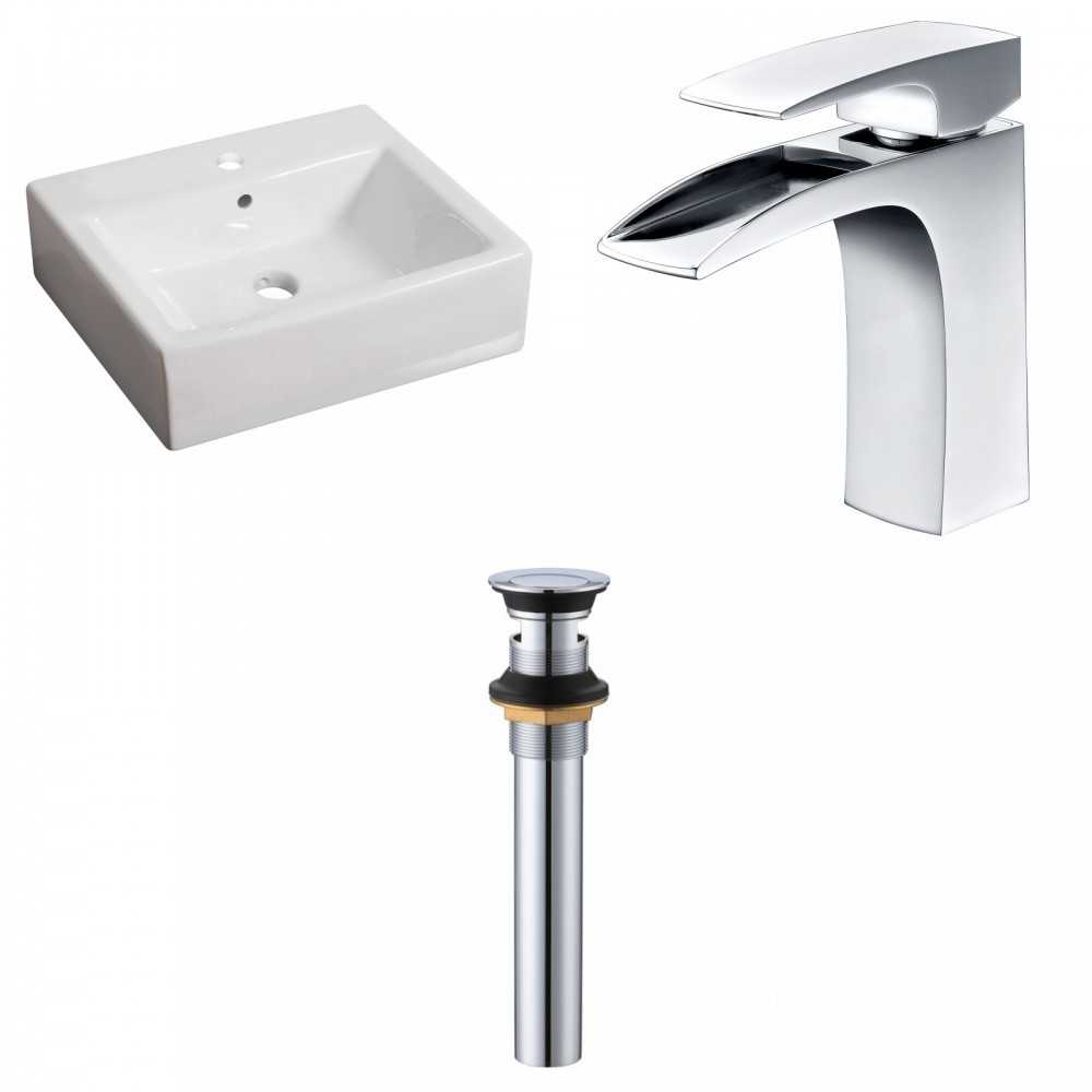 21-in. W Bathroom Vessel Sink Set_AI-33752