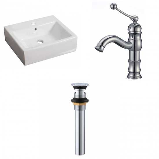 21-in. W Bathroom Vessel Sink Set_AI-33753