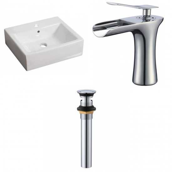 21-in. W Bathroom Vessel Sink Set_AI-33754