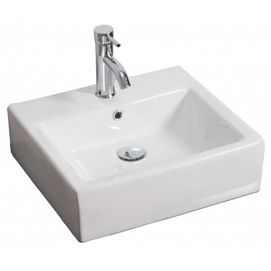 21-in. W Bathroom Vessel Sink Set_AI-33756