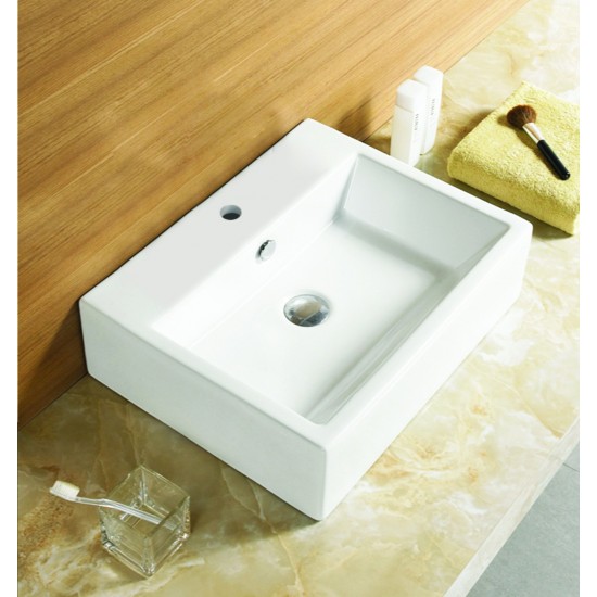21-in. W Bathroom Vessel Sink Set_AI-33756