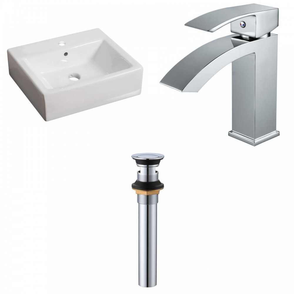 21-in. W Bathroom Vessel Sink Set_AI-33757