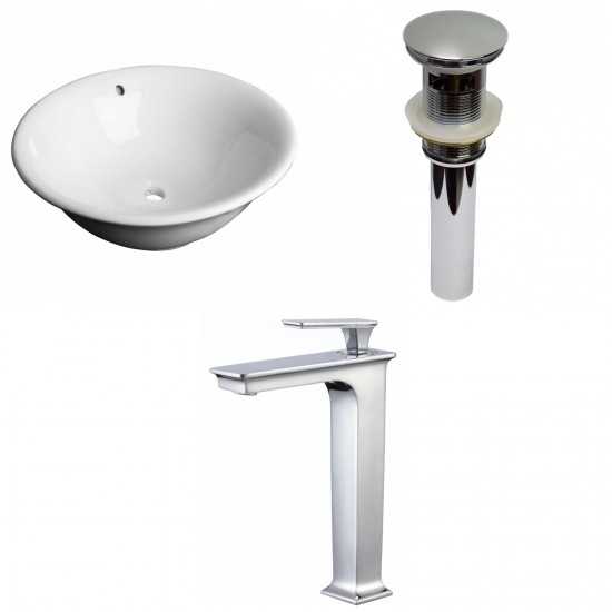 17-in. W Bathroom Vessel Sink Set_AI-33758