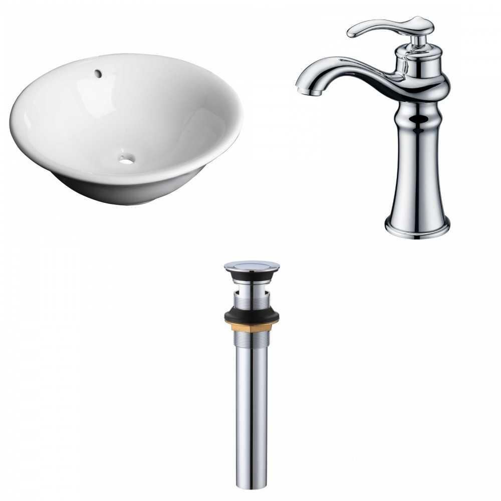 17-in. W Bathroom Vessel Sink Set_AI-33760