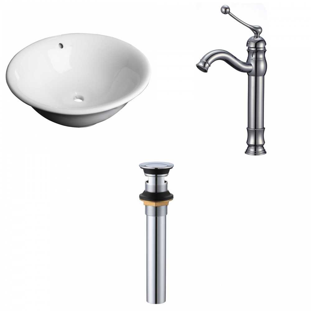 17-in. W Bathroom Vessel Sink Set_AI-33761