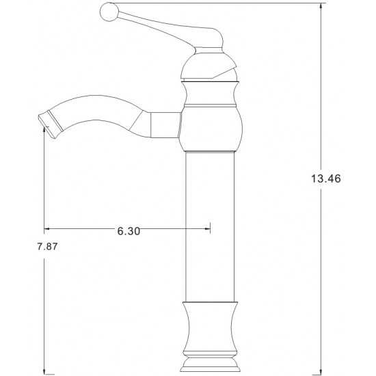 17-in. W Bathroom Vessel Sink Set_AI-33761