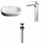 25.25-in. W Bathroom Vessel Sink Set_AI-33769