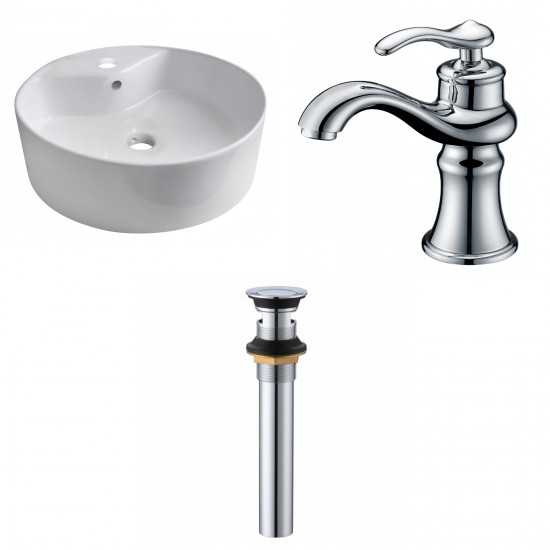 18.25-in. W Bathroom Vessel Sink Set_AI-33773