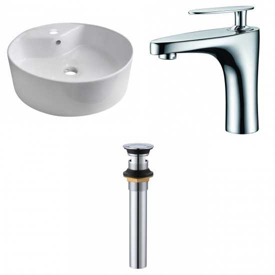 18.25-in. W Bathroom Vessel Sink Set_AI-33774