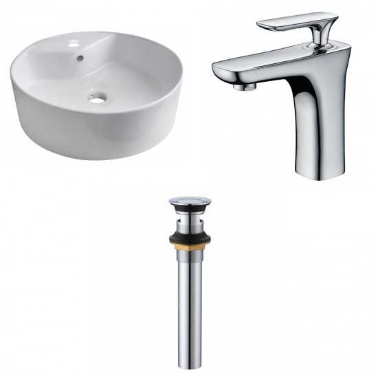 18.25-in. W Bathroom Vessel Sink Set_AI-33775