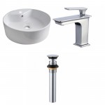 18.25-in. W Bathroom Vessel Sink Set_AI-33779