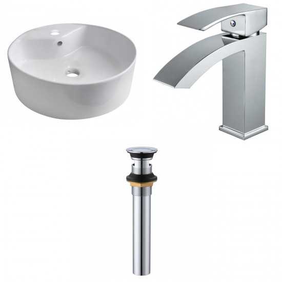 18.25-in. W Bathroom Vessel Sink Set_AI-33781