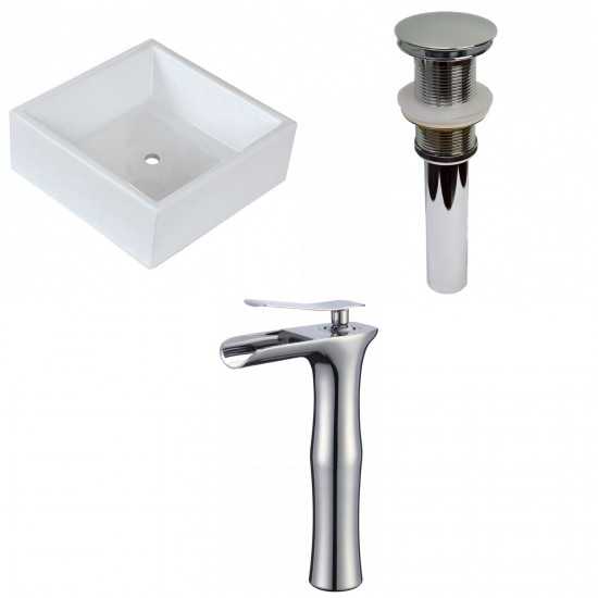 14.75-in. W Bathroom Vessel Sink Set_AI-33783