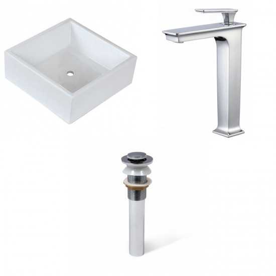 14.75-in. W Bathroom Vessel Sink Set_AI-33787