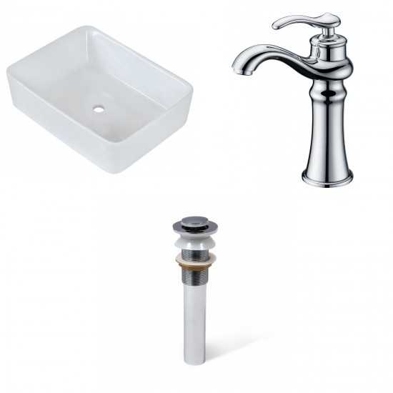 18.75-in. W Bathroom Vessel Sink Set_AI-33790