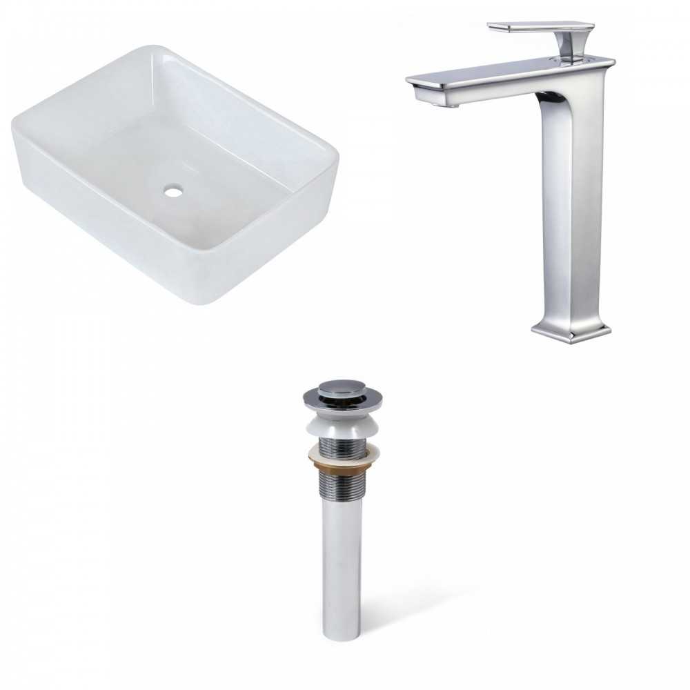 18.75-in. W Bathroom Vessel Sink Set_AI-33793